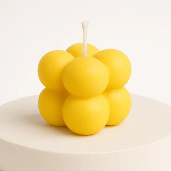 Bubble Cube Candle