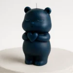 Bear with Heart Candle - Image 4