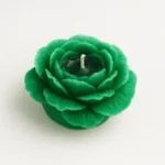 Velvet Rose Bloom Candle